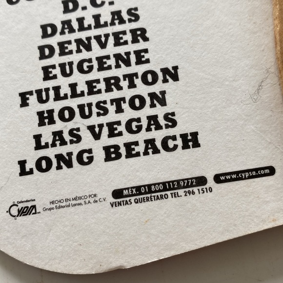 Buffalo Exchange Vintage Hawaii Pin Up Girl Promotional Paper Hand Fan Ephemera - Picture 7 of 10